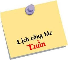 Lịch công tác tuần 52 năm 2020 (28/12-03/01/2021)