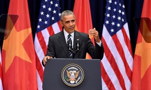 Toàn văn bài phát biểu của TT Barack Obama trước trí thức và doanh nhân VN về quan hệ Mỹ - Việt