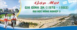 Gặp mặt Cựu sinh viên Khóa 3K (1978 – 1983) ngành Kinh tế nông nghiệp 