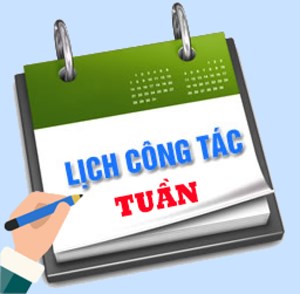 Lịch công tác tuần từ 15/6 đến 21/6/2026