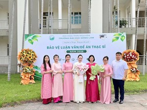 Học viên Cao học K32 bảo vệ thành công Đề án tốt nghiệp